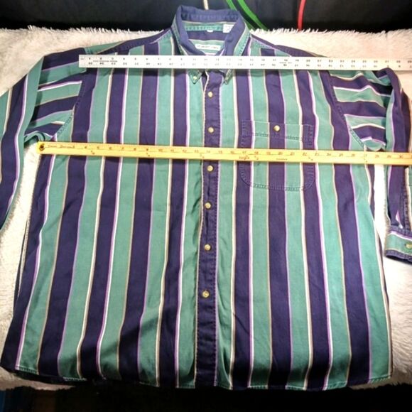 Members Only 80s Vintage XL 100% Cotton Casual Button Down Shirt Men's XL..... - Picture 6 of 10